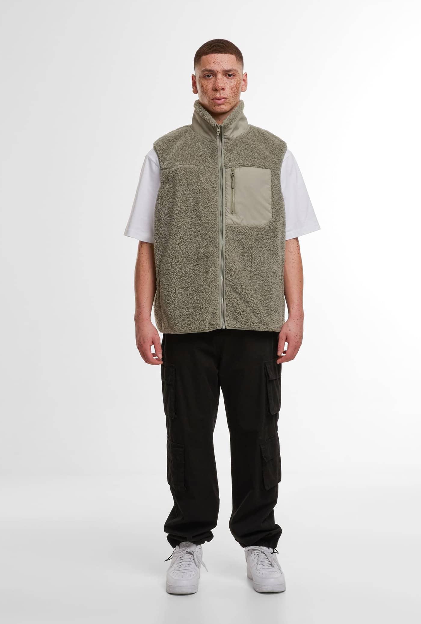 Bonded Sherpa Vest