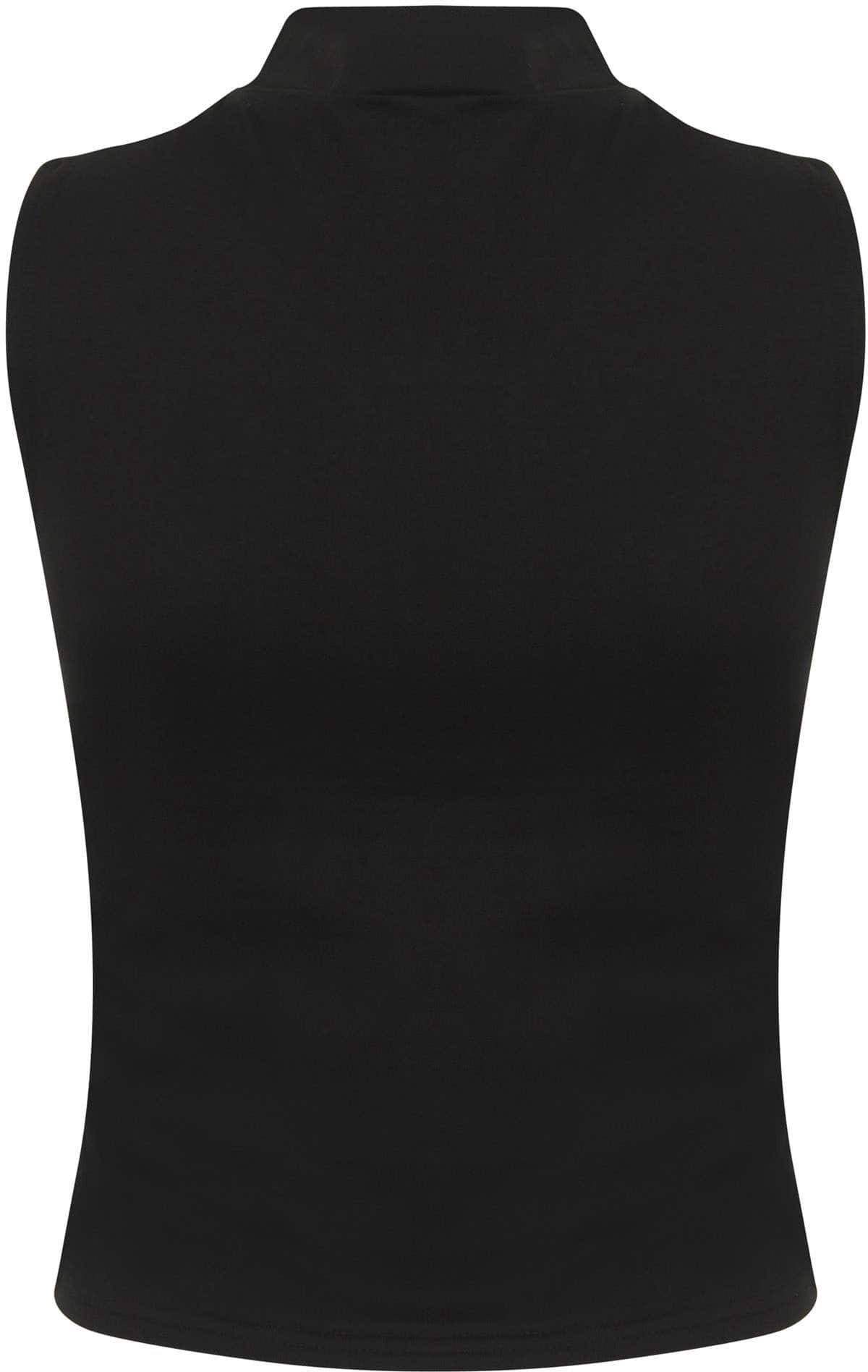Women´s High Neck Crop Vest