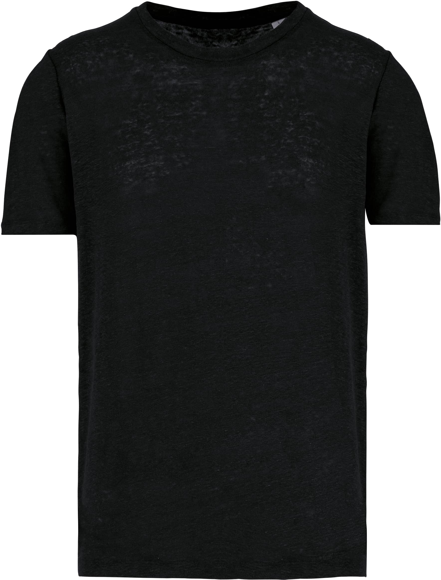 Herren-T-Shirt aus Leinen mit Rundhalsausschnitt