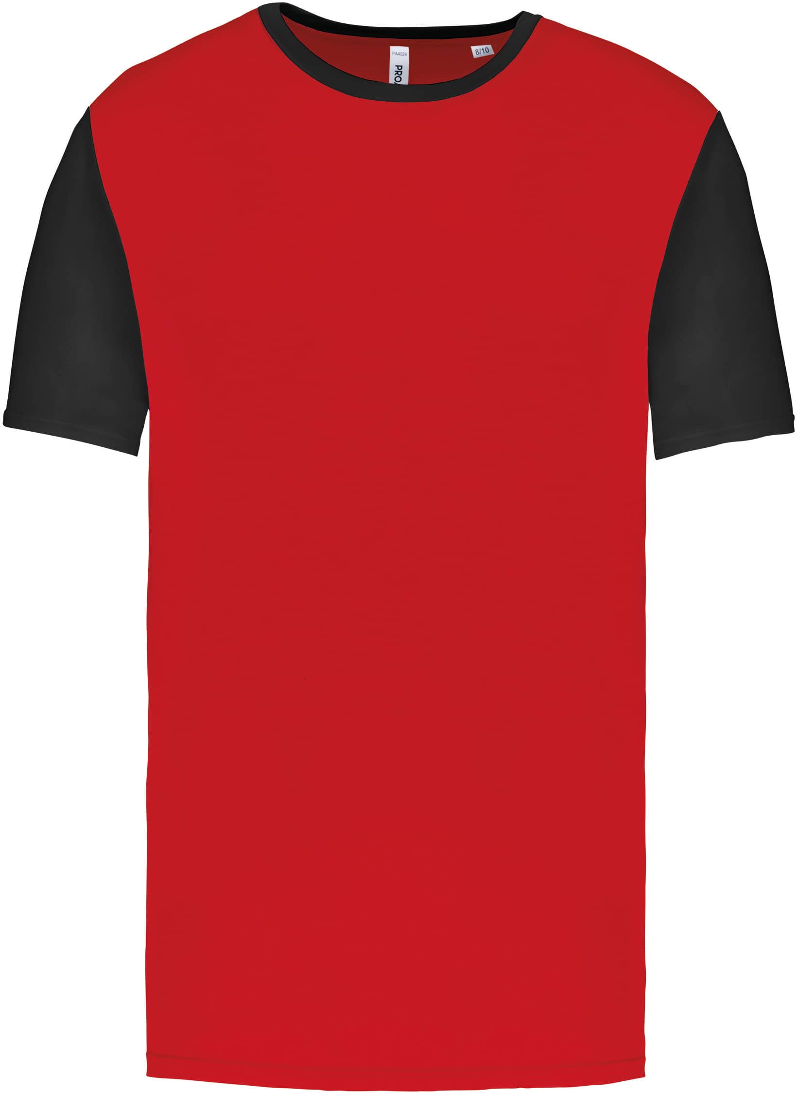 Zweifarbiges Kurzarmtrikot für Kinder