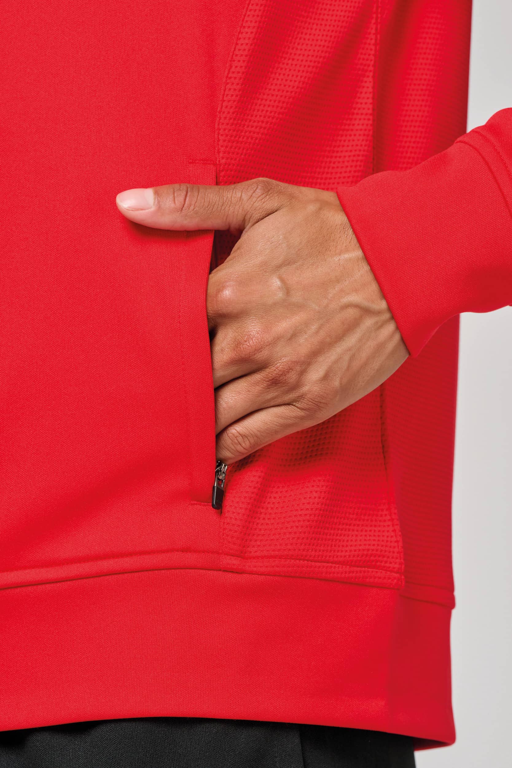 Unisex-Trainingsjacke mit Reißverschluss
