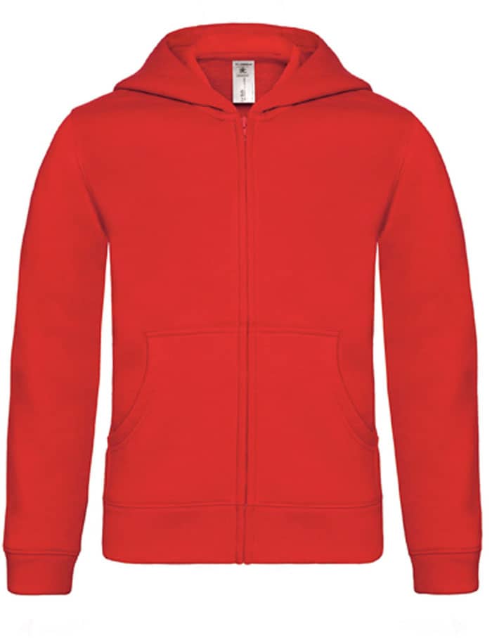 Kids´ Hooded Full Zip Sweat