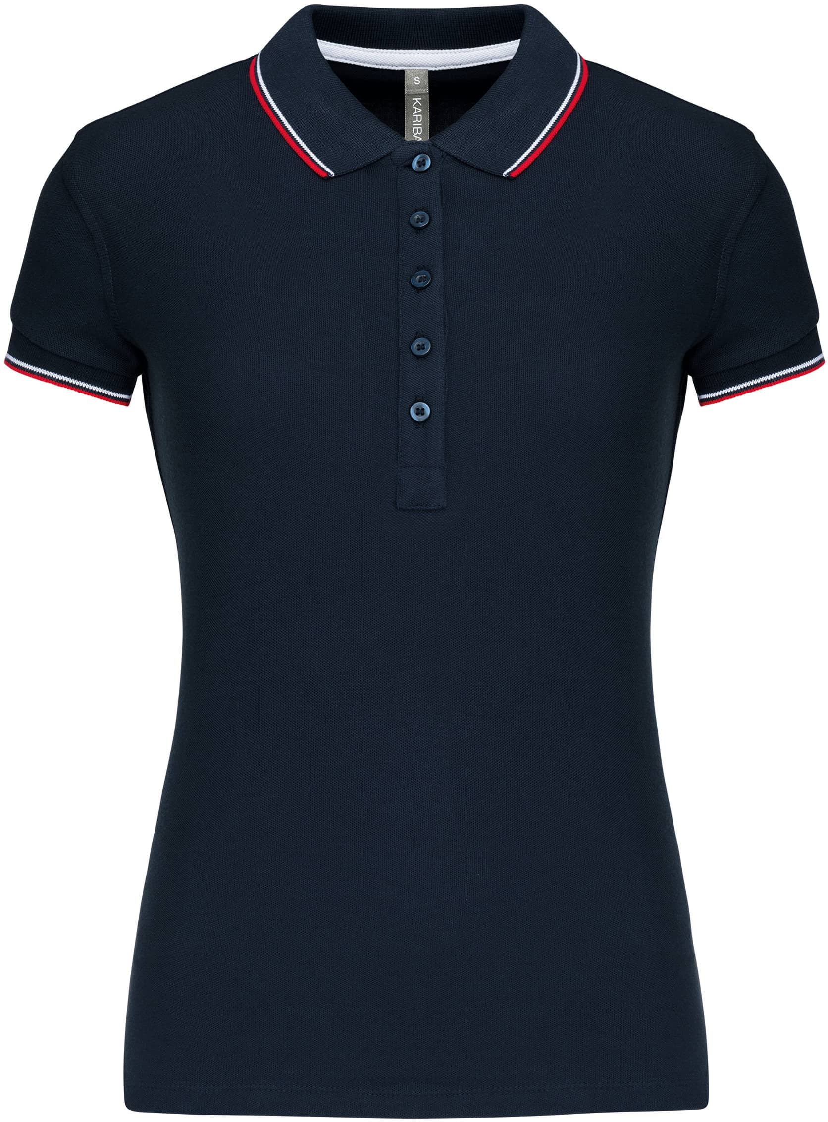 Damen Piqué Poloshirt Kurzarm