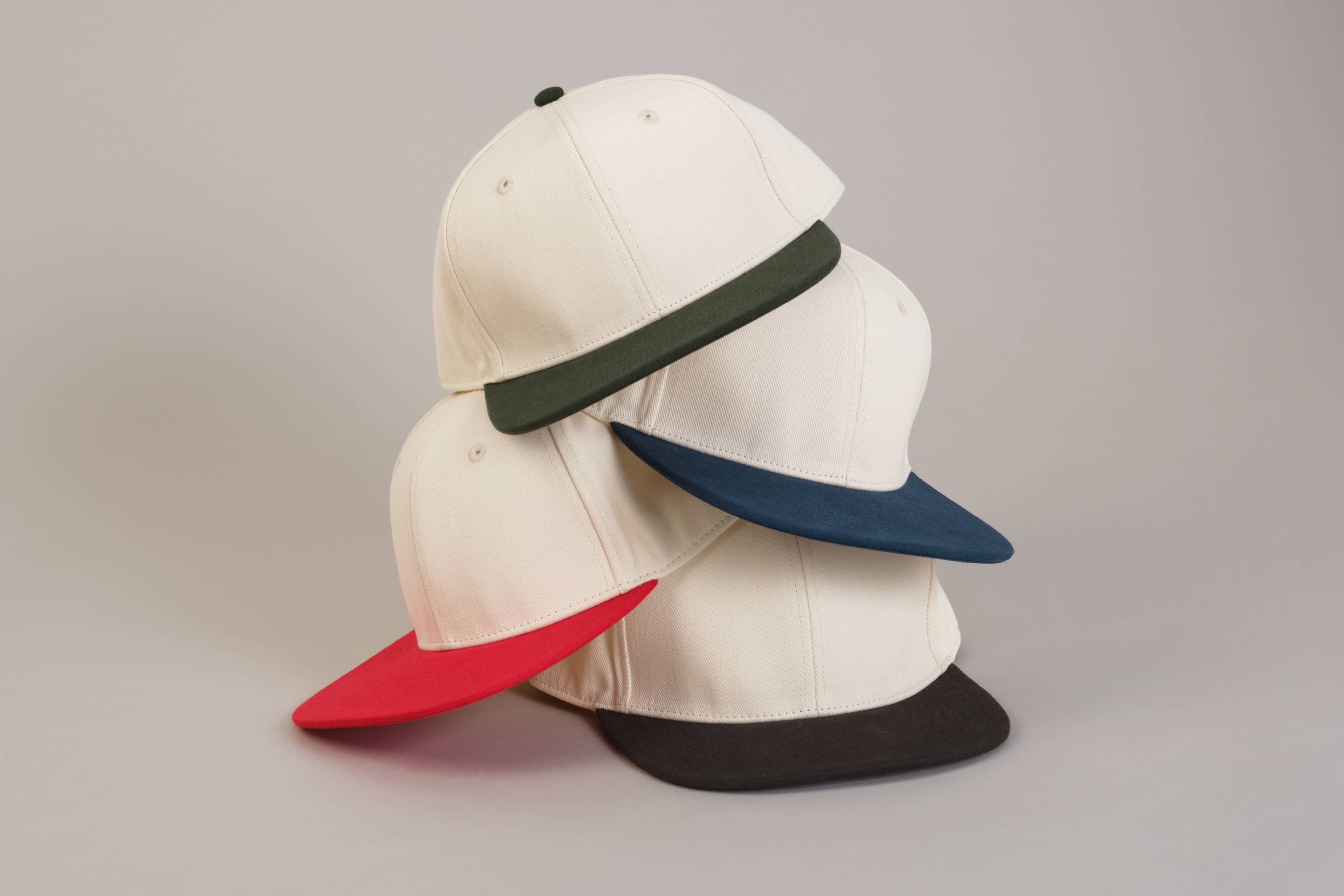 Contrast Flat Peak 6 Panel Cap