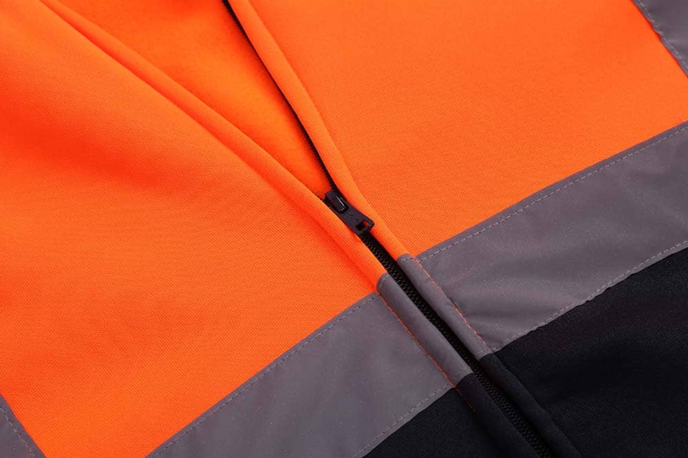 Hi-Vis Zip Hoodie