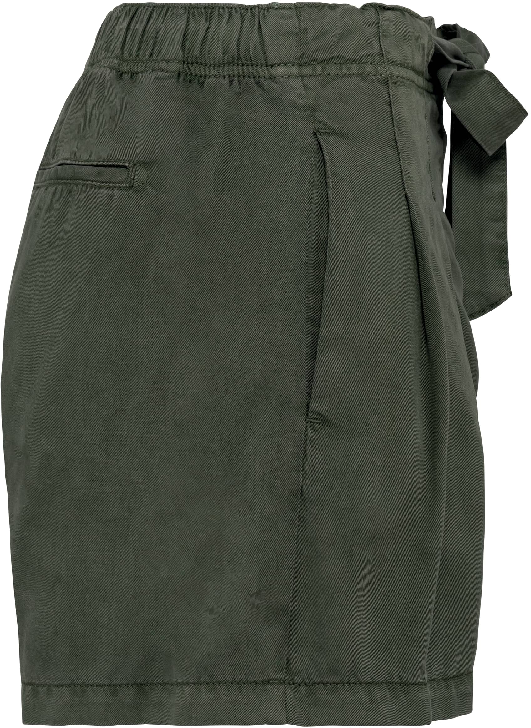 Umweltfreundliche ausgewaschene Damenshorts aus Lyocell