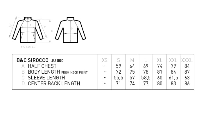 Unisex Jacket Sirocco