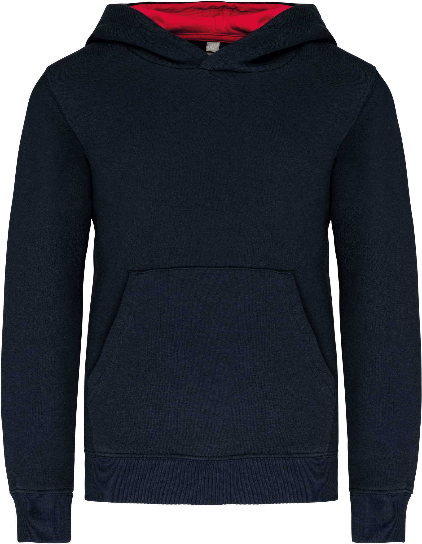 Kinder Kapuzenshirt Bicolor