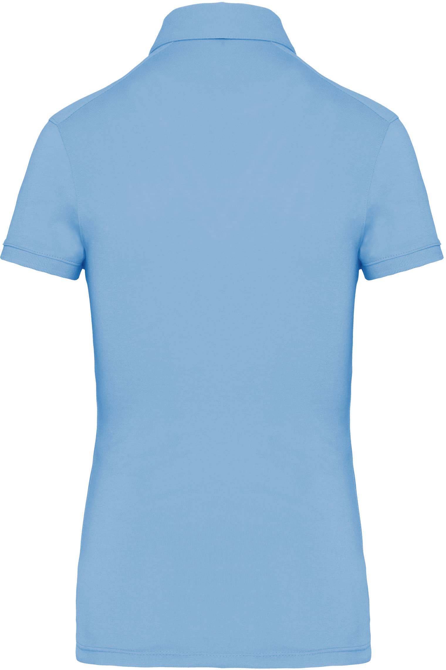 Jersey-Kurzarm-Polohemd für Damen