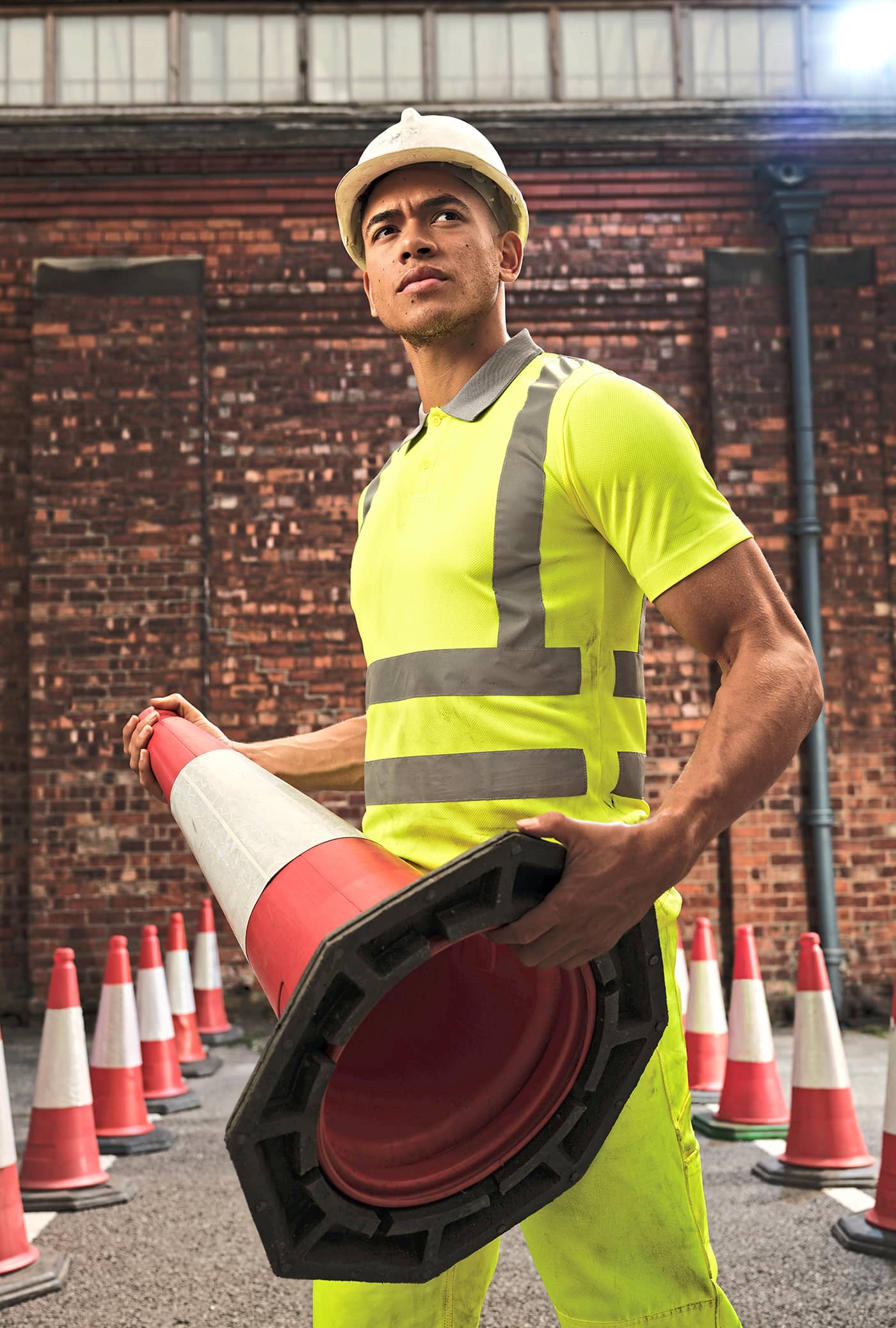 Pro Contract Hi-Vis Polo