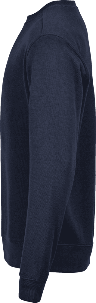 Ribbed Interlock Crew Neck
