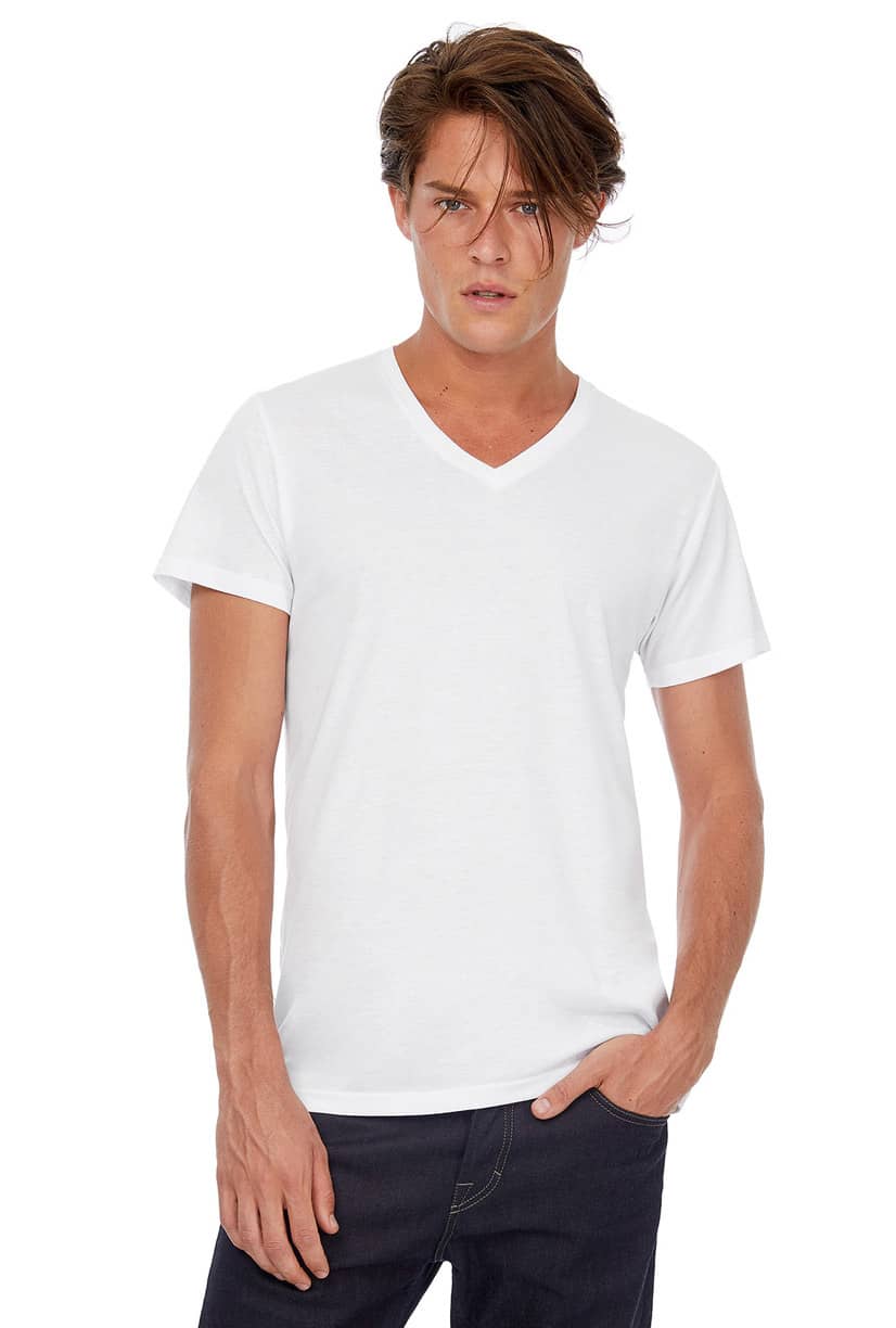 Men´s V-Neck Triblend T-Shirt