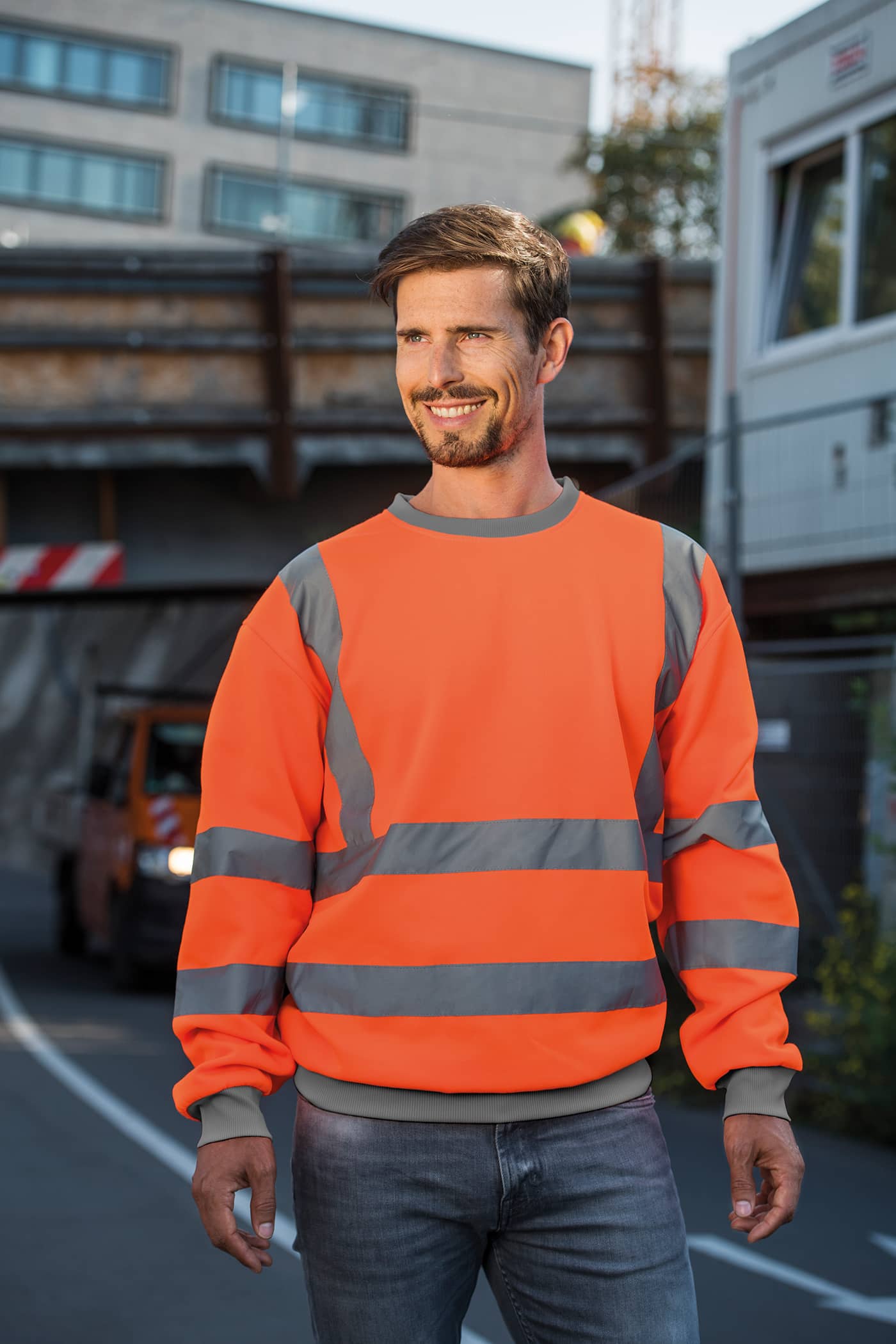 Hi-Vis Workwear Sweatshirt Limerick