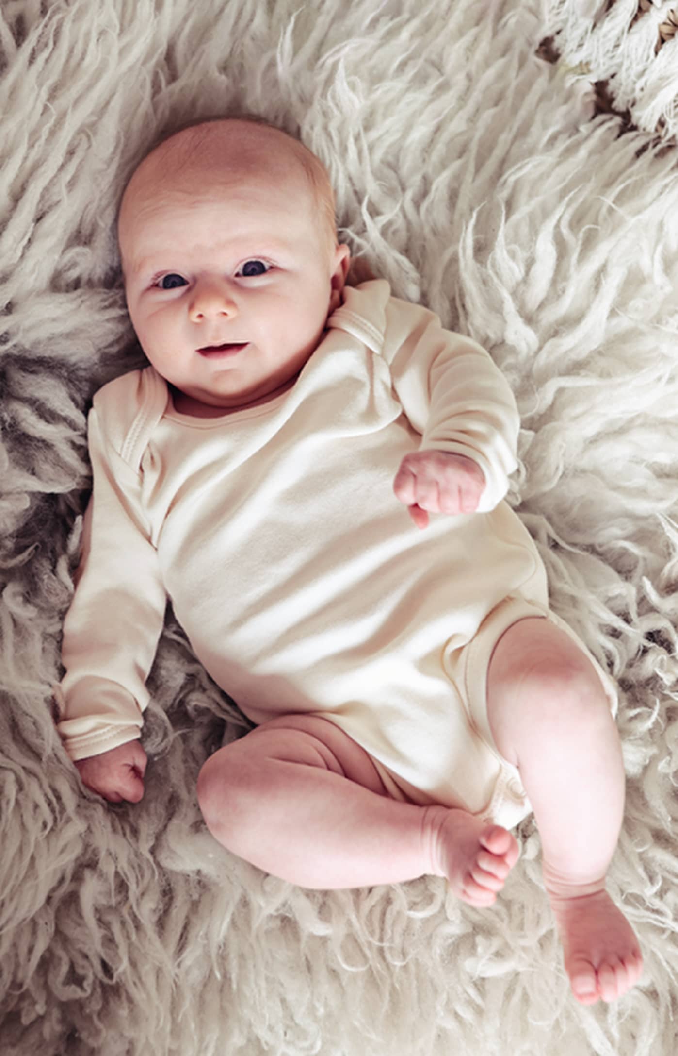 Organic Baby Bodysuit Long Sleeve Rebel 02