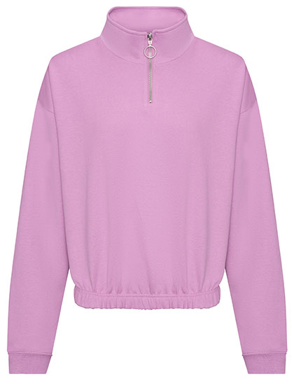 Women´s Cropped 1/4 Zip Sweat
