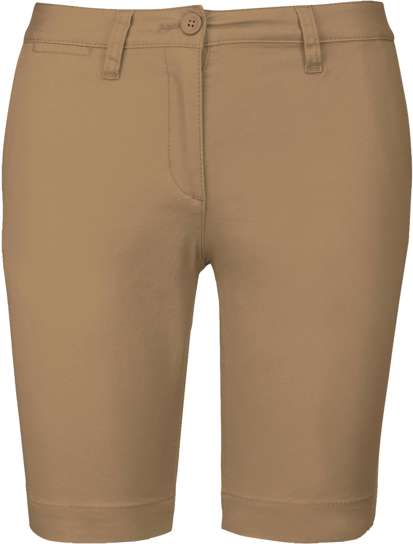 Chino-Bermuda-Shorts für Damen