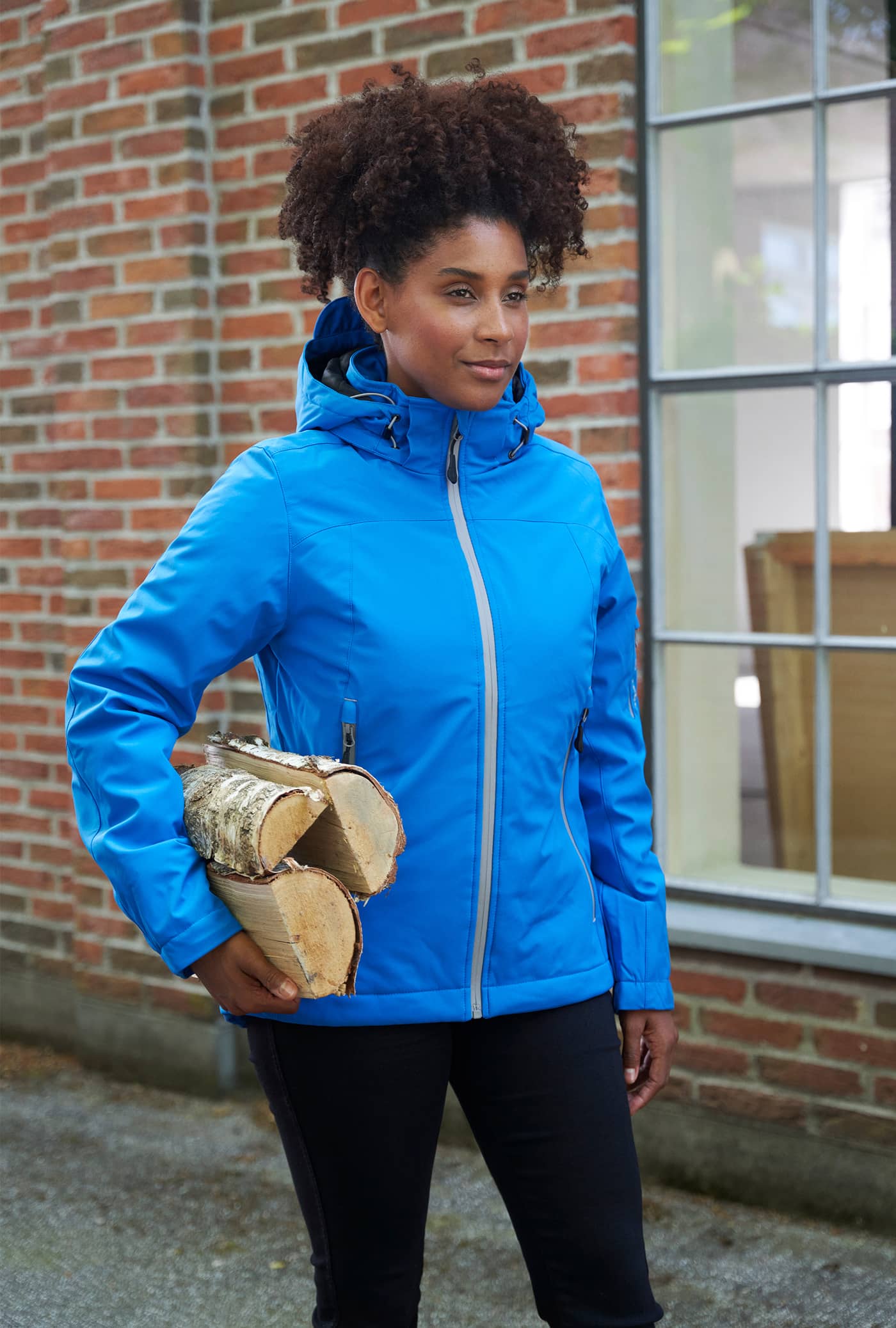 Softshell Winterjacke für Damen