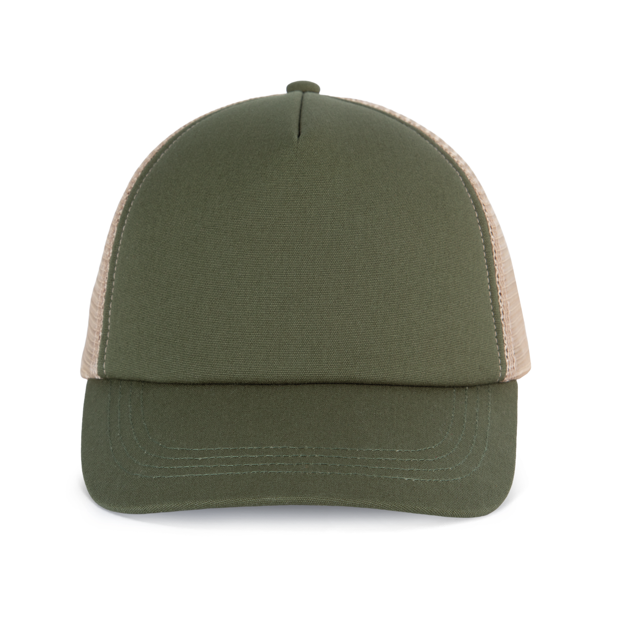 5 Panel-Trucker-Kappe aus Canvas-Baumwolle - K-up Gold Label