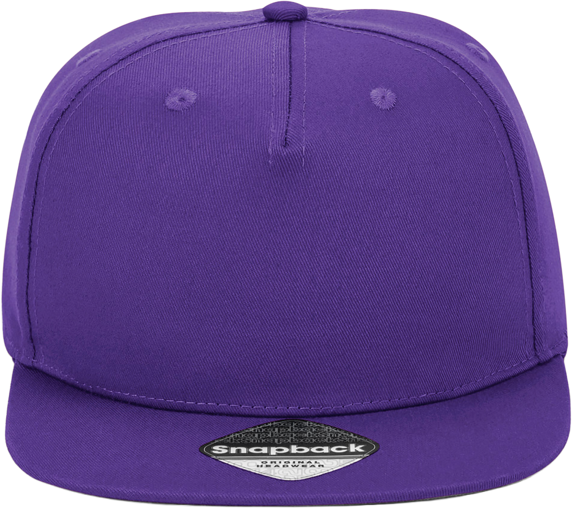 5 Panel Snapback Rapper Cap