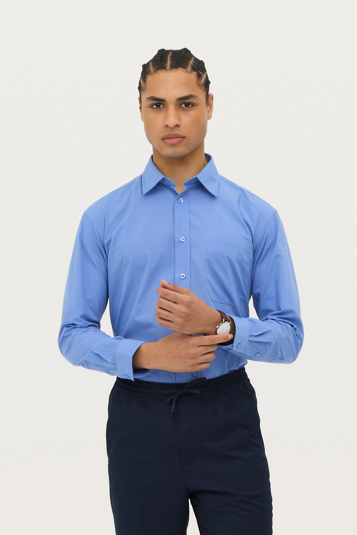 Popeline-Shirt Baltimore Long Sleeve
