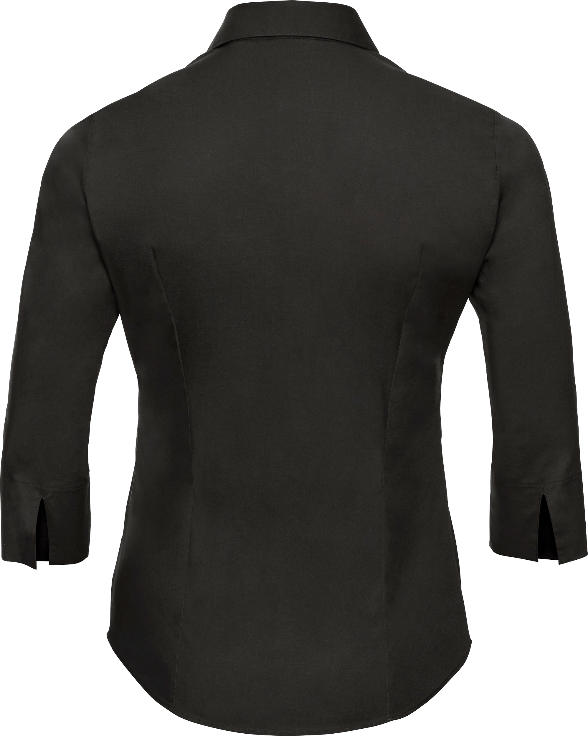 Ladies' Long Sleeve Classic Pure Cotton Poplin Shirt