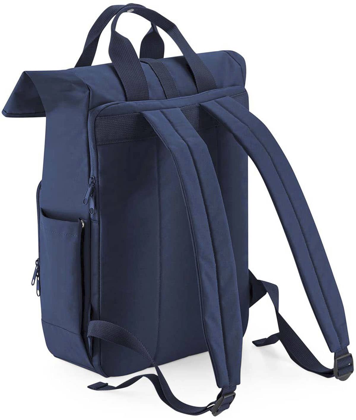 Recycled Twin Handle Roll-Top Laptop Backpack