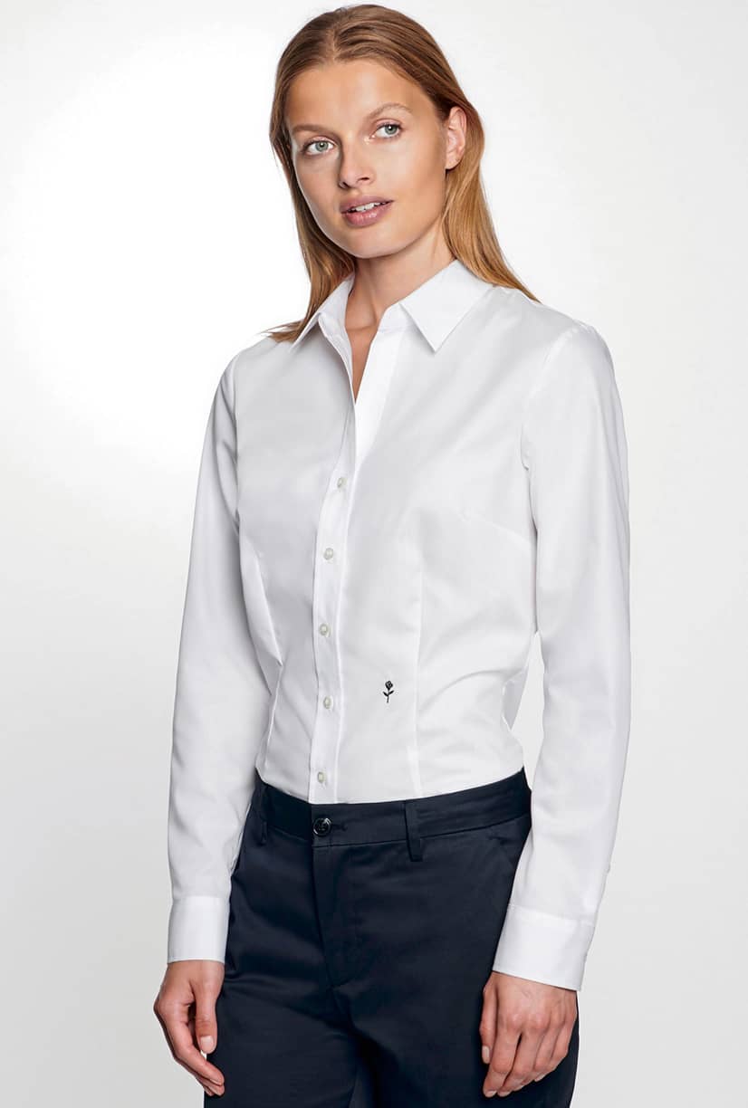 Women´s Blouse Slim Fit Long Sleeve