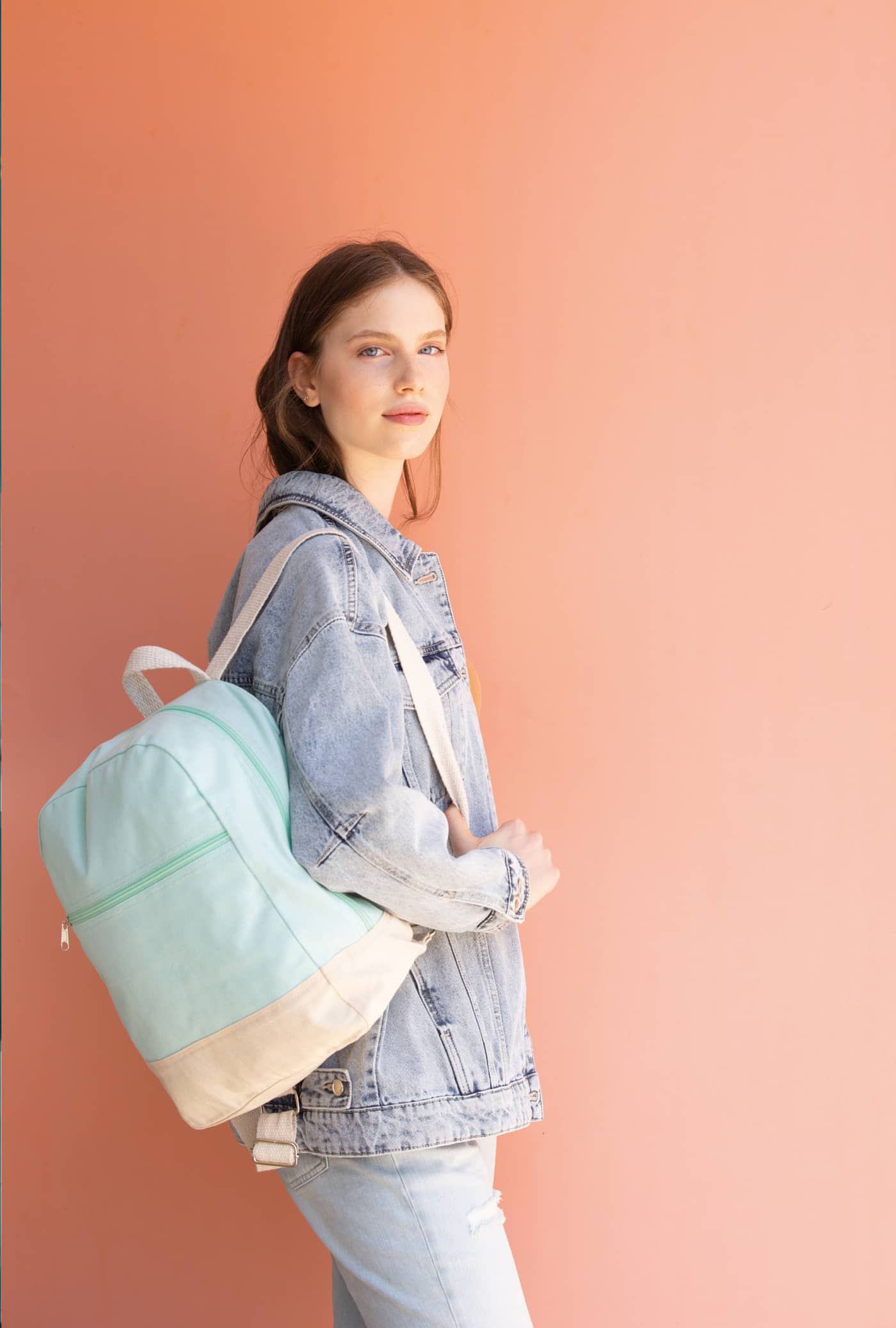 Recycelter Baumwoll-Rucksack