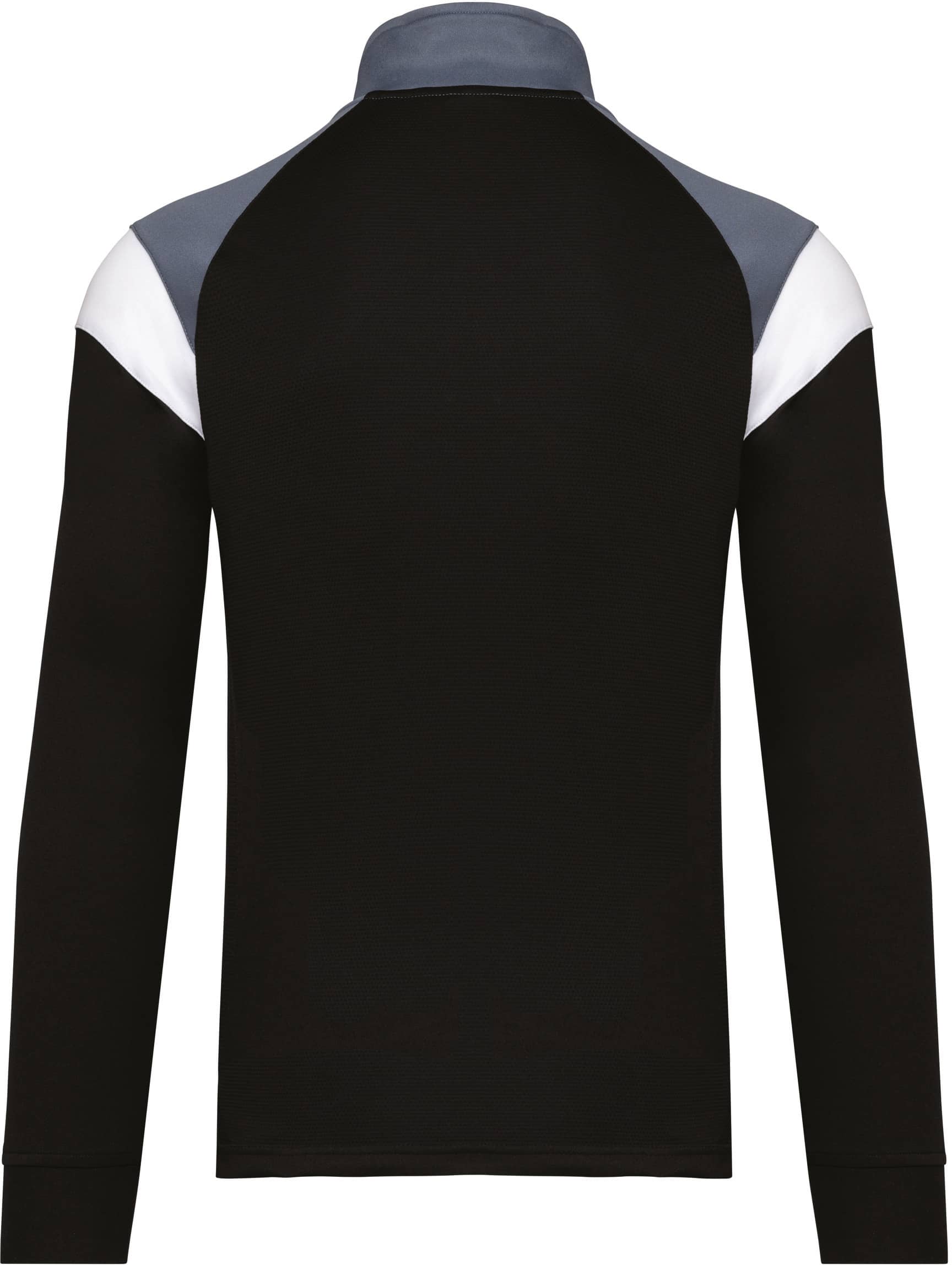 Unisex Trainings-Sweatshirt mit 1/4 Reißverschluss