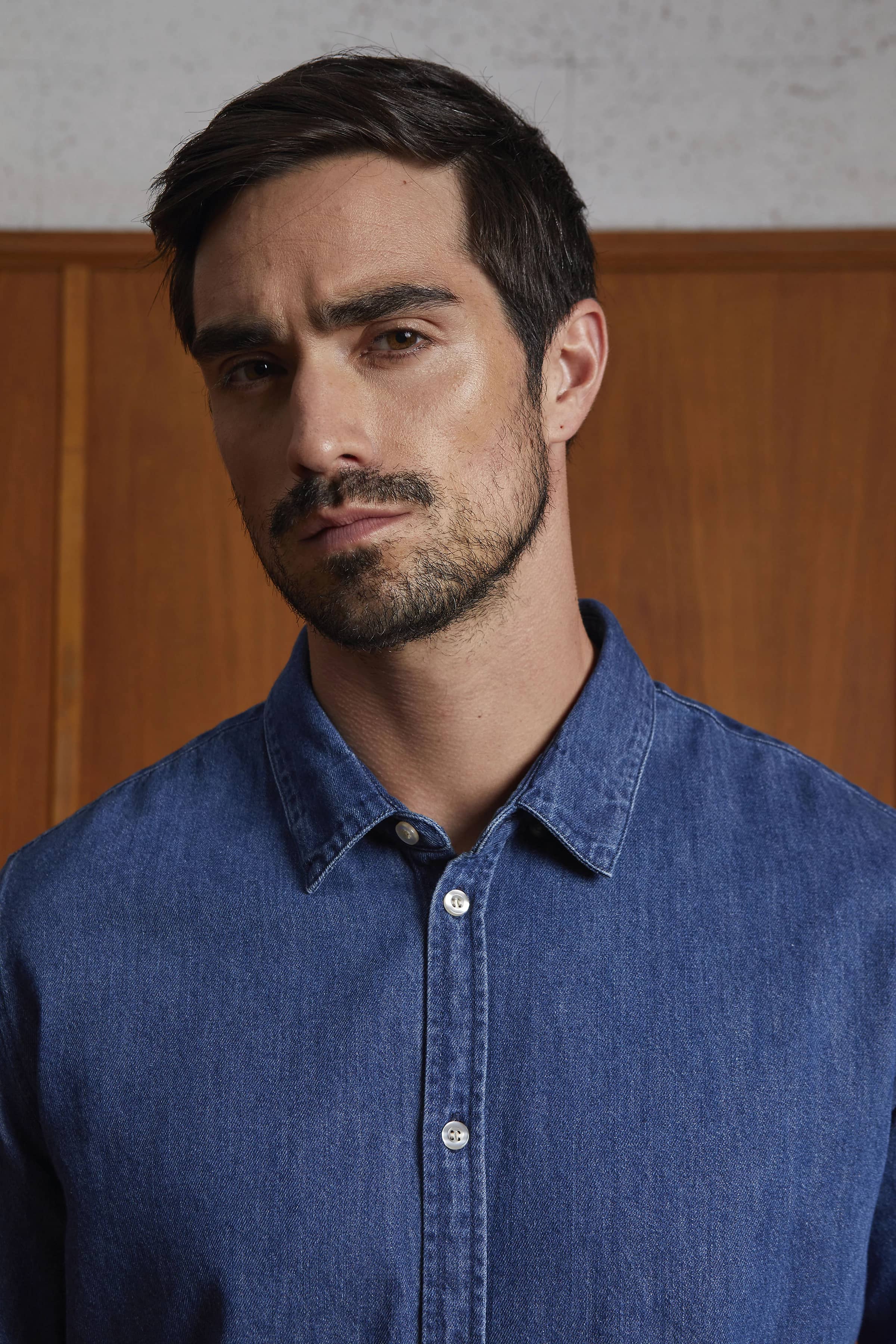 Men´s High-End Denim Shirt Bennett
