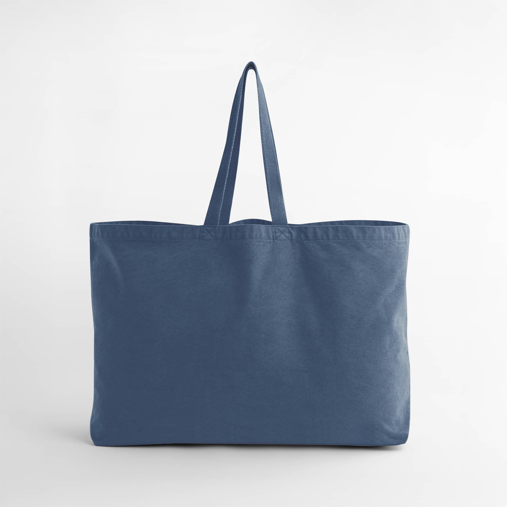Garment Dyed Oversized Tote Bag