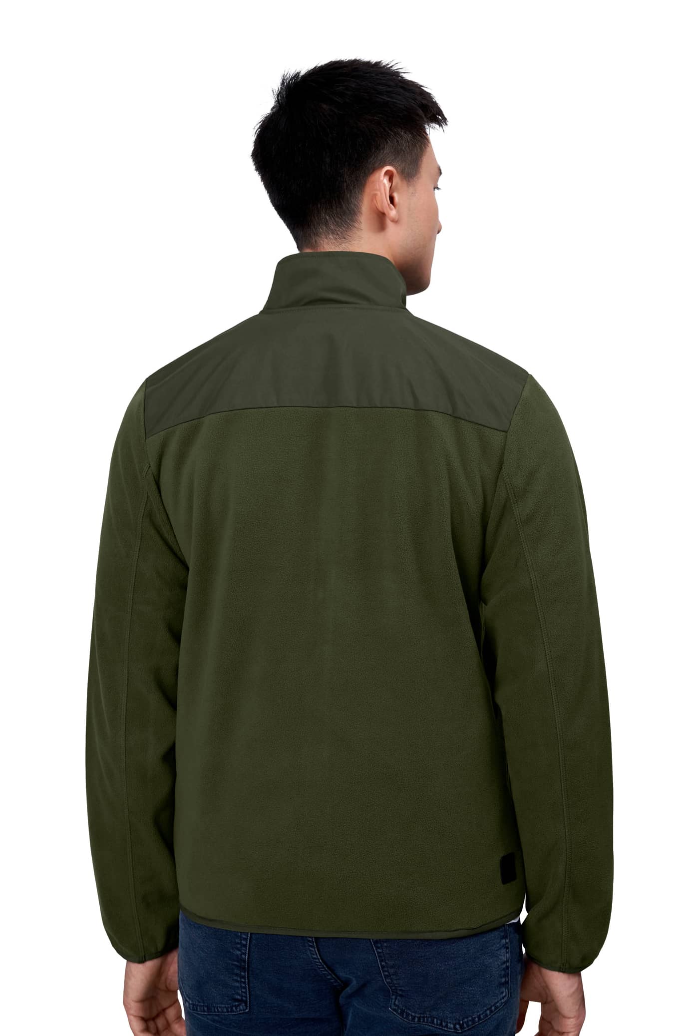 Eingefasste Fleecejacke
