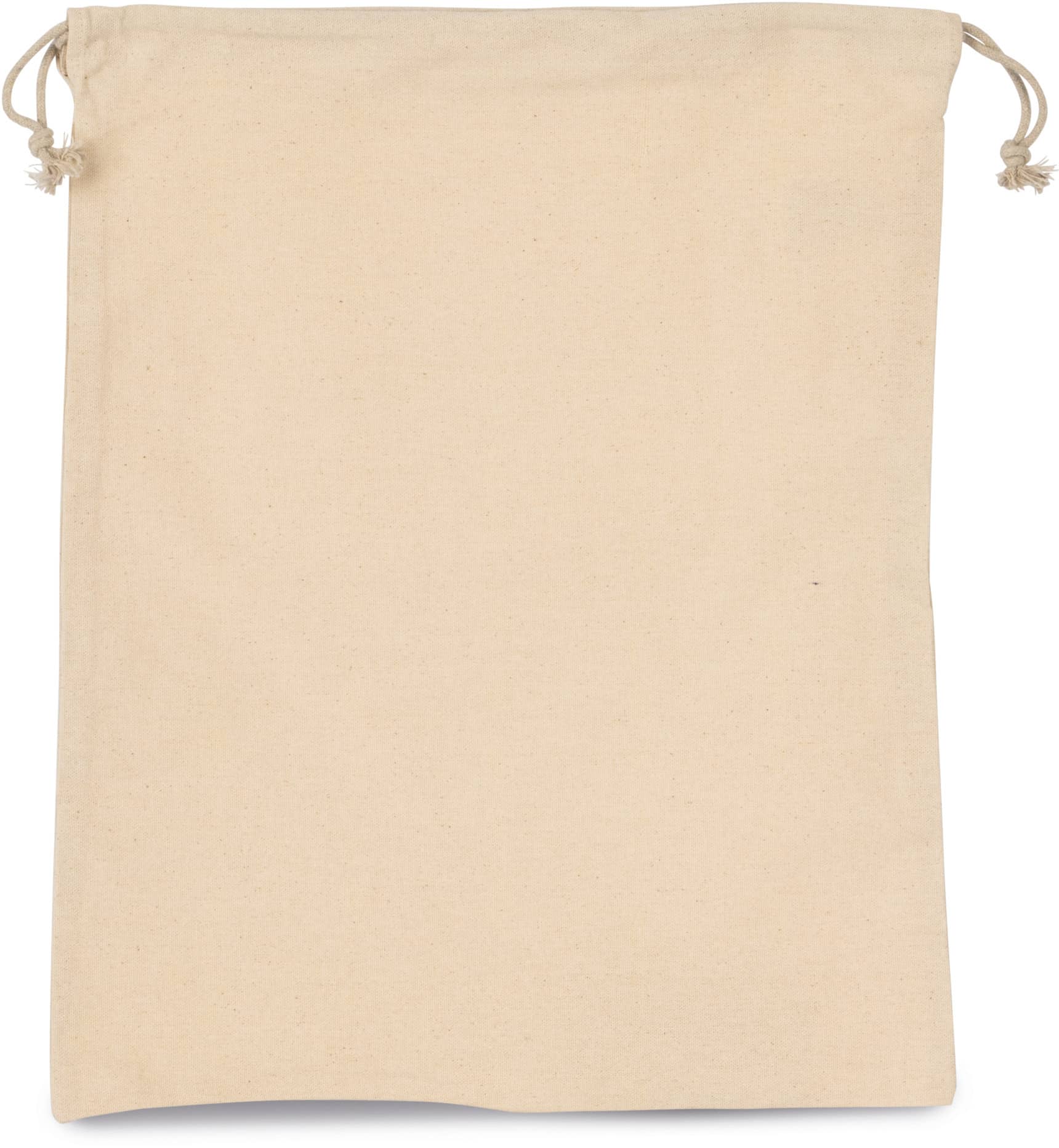 Baumwolltasche mit Kordelzug - Extra Large - Natural