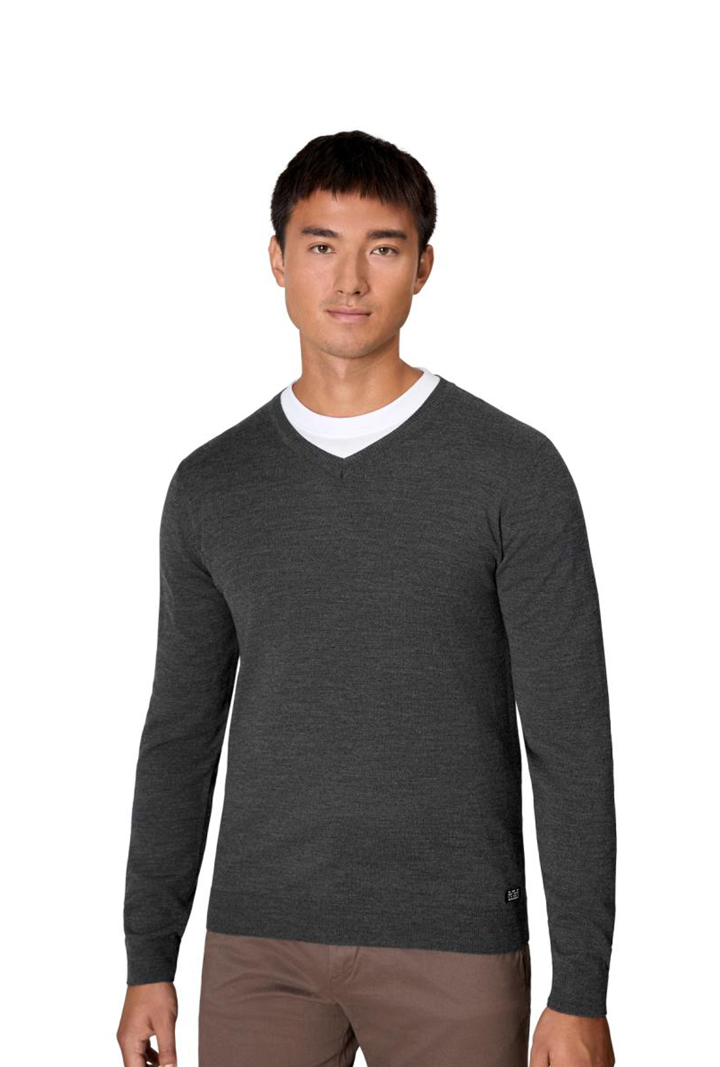 Seven Seas V-Neck Herren Pullover The knit