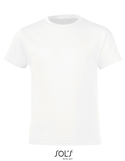 Kids´ Round Collar T-Shirt Regent Fit
