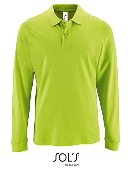 Men´s Long-Sleeve Piqué Polo Shirt Perfect