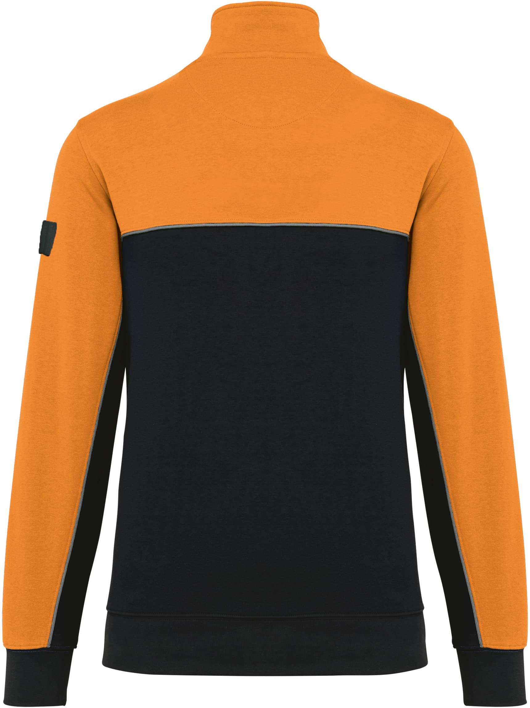 Umweltfreundliches Unisex-Sweatshirt mit Reißverschlusskragen