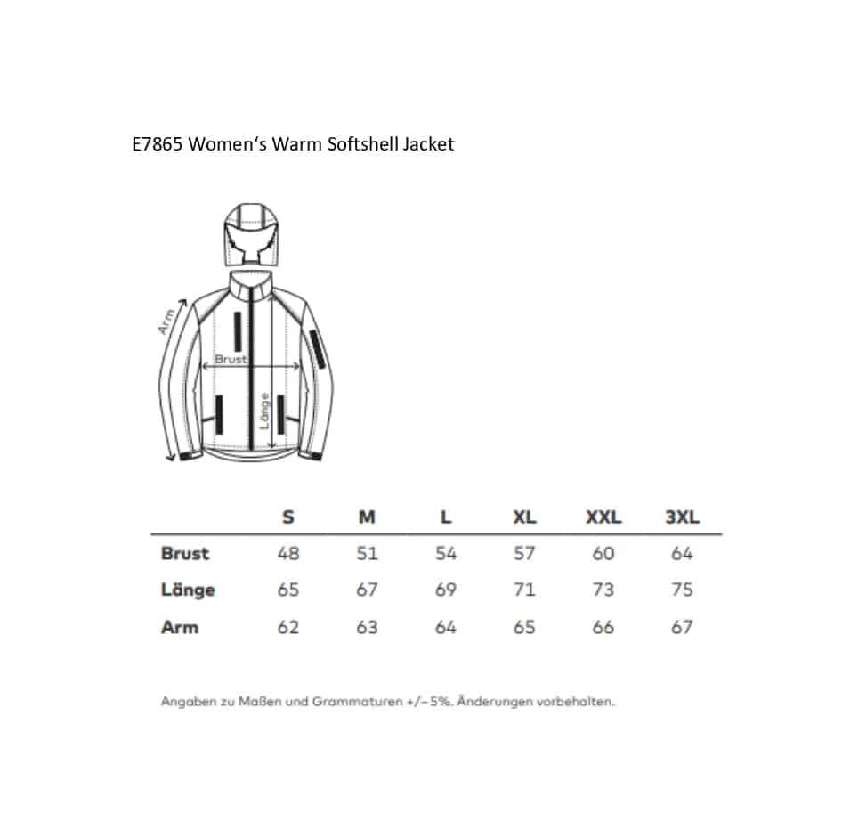 Women´s Warm Softshell Jacket