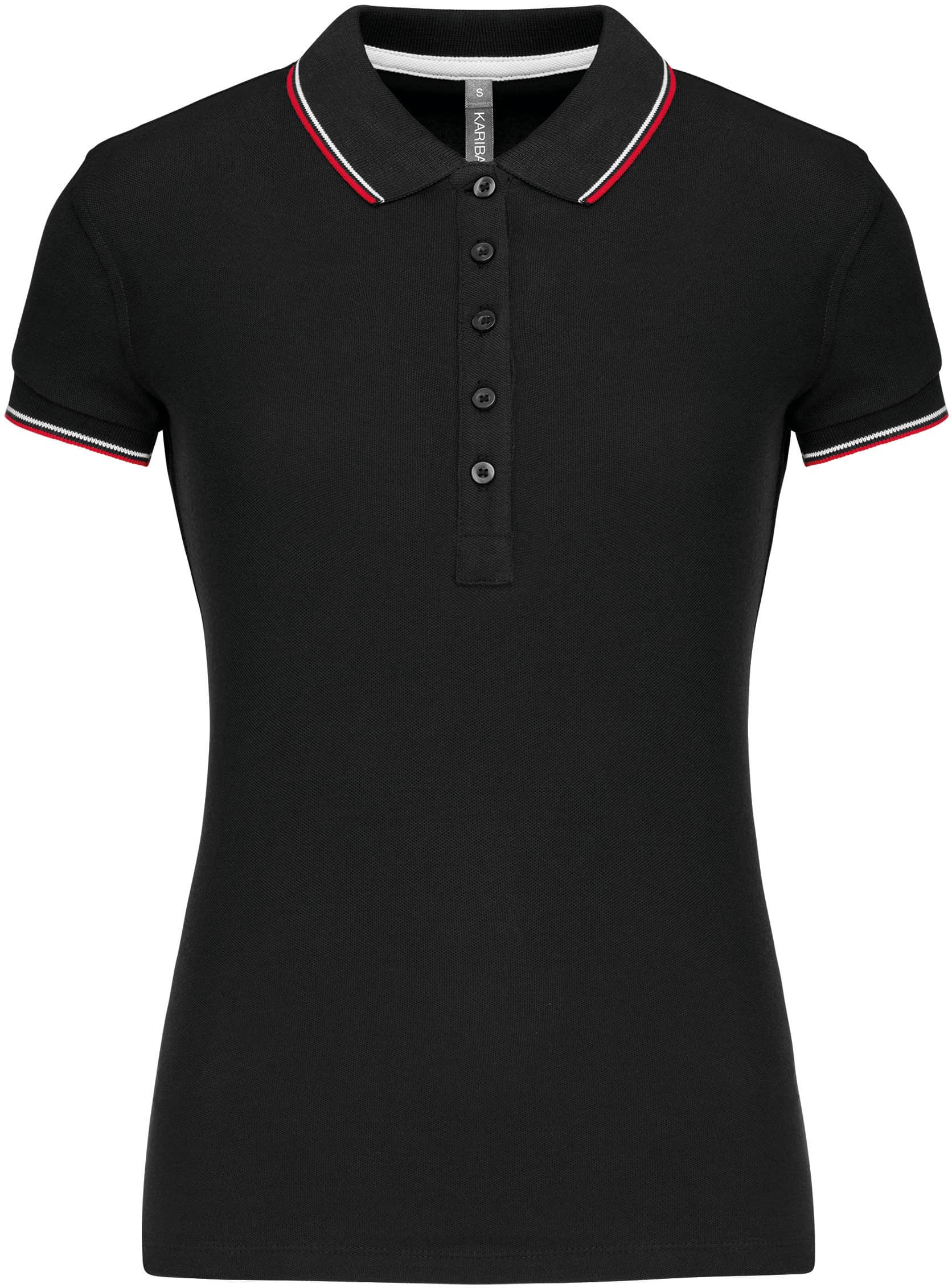 Damen Piqué Poloshirt Kurzarm