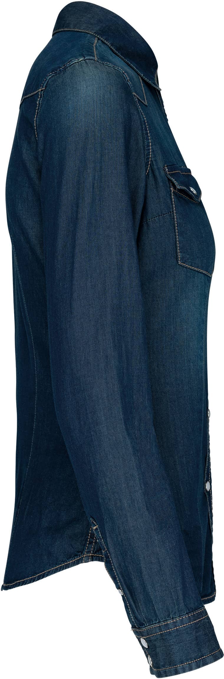 Damen Denim-Hemd langarm