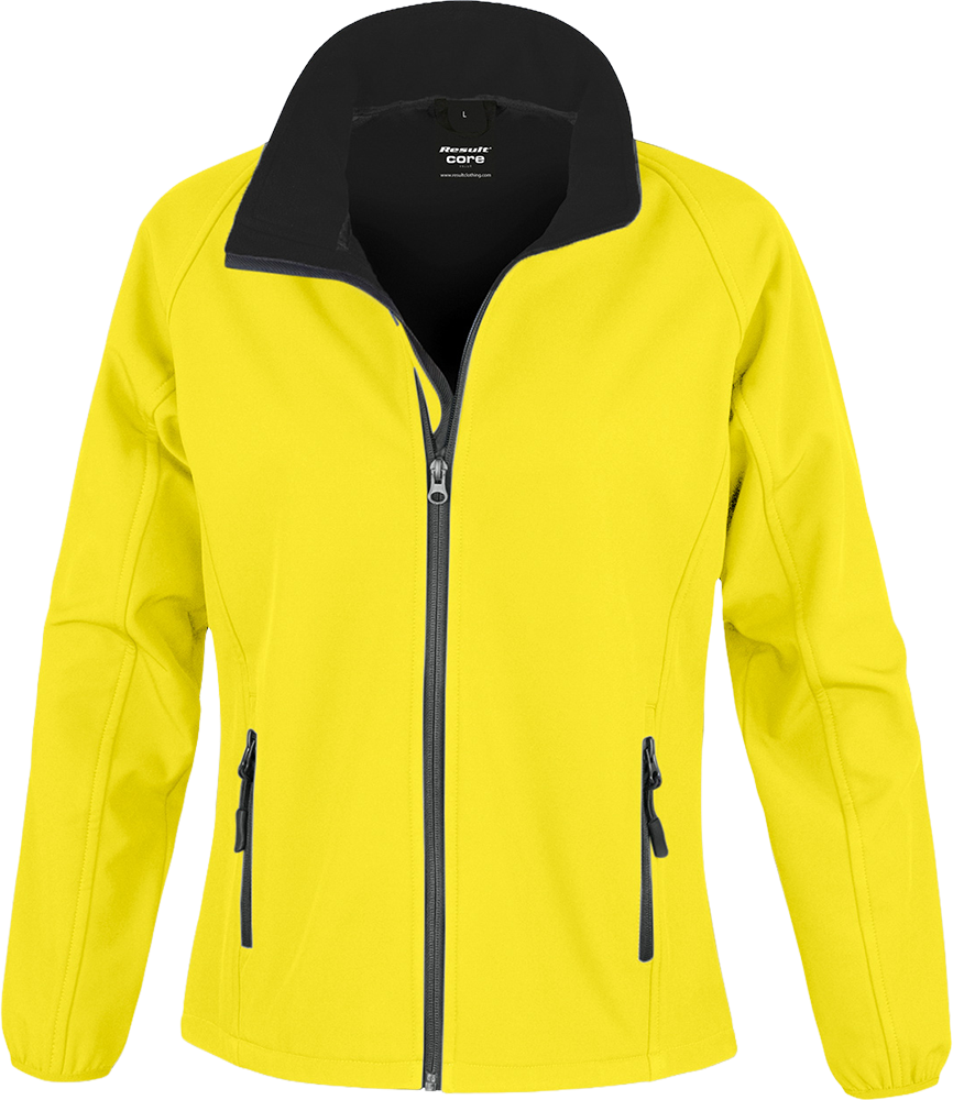 Women´s Printable Softshell Jacket with Recycled Fleece Inner