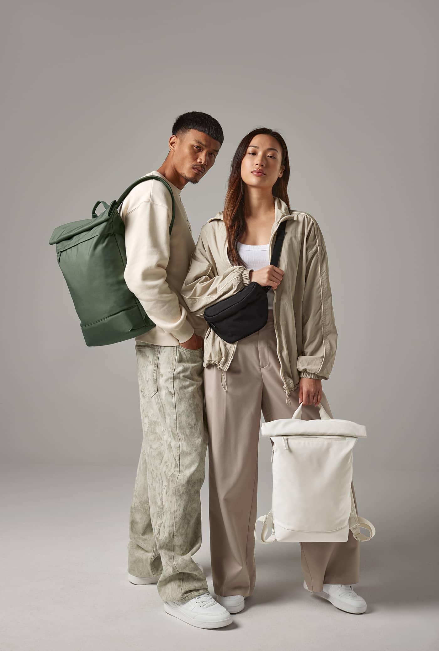 Simplicity Roll-Top Backpack