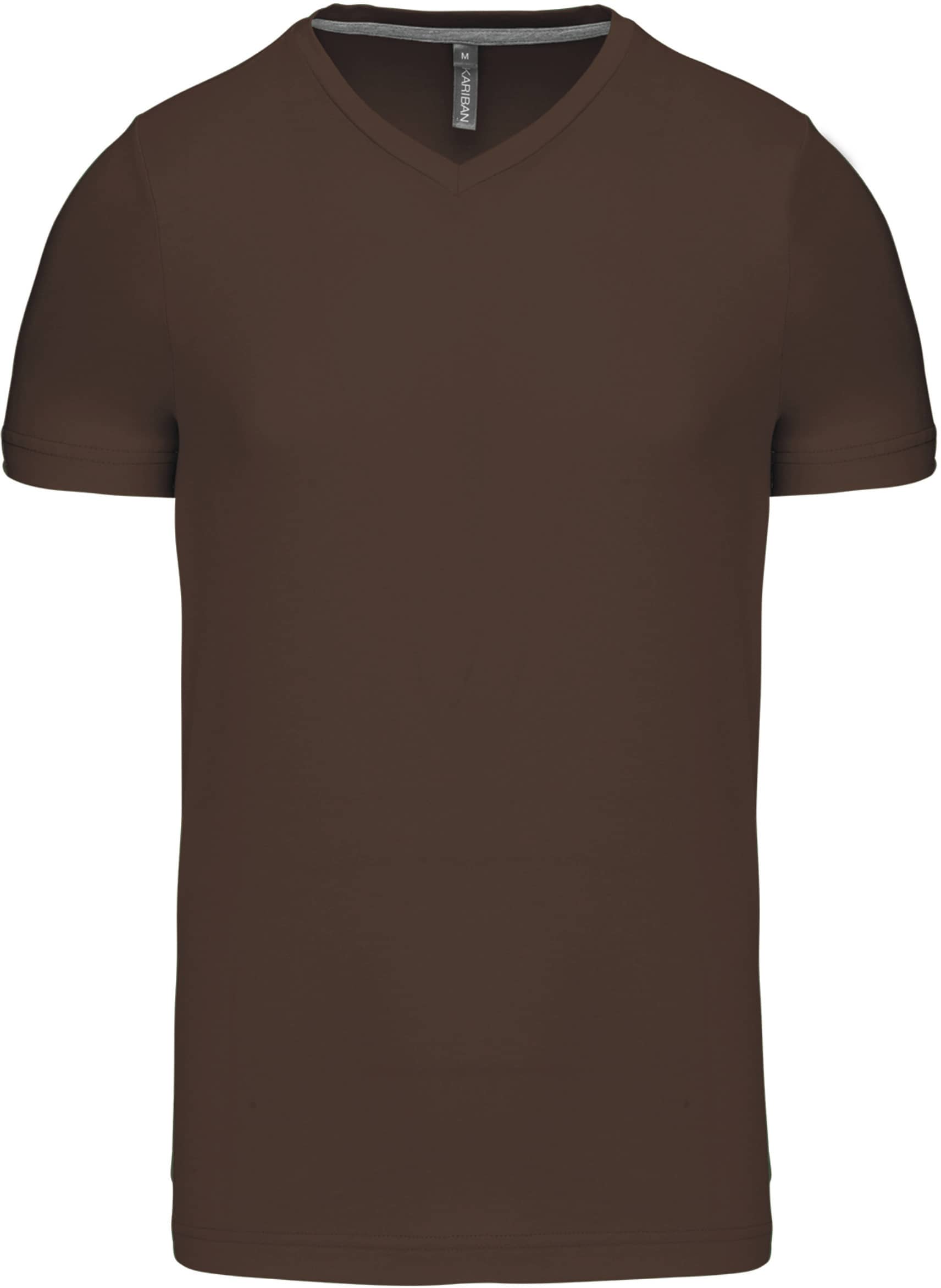Men`s Short-sleeved V-Neck T-Shirt