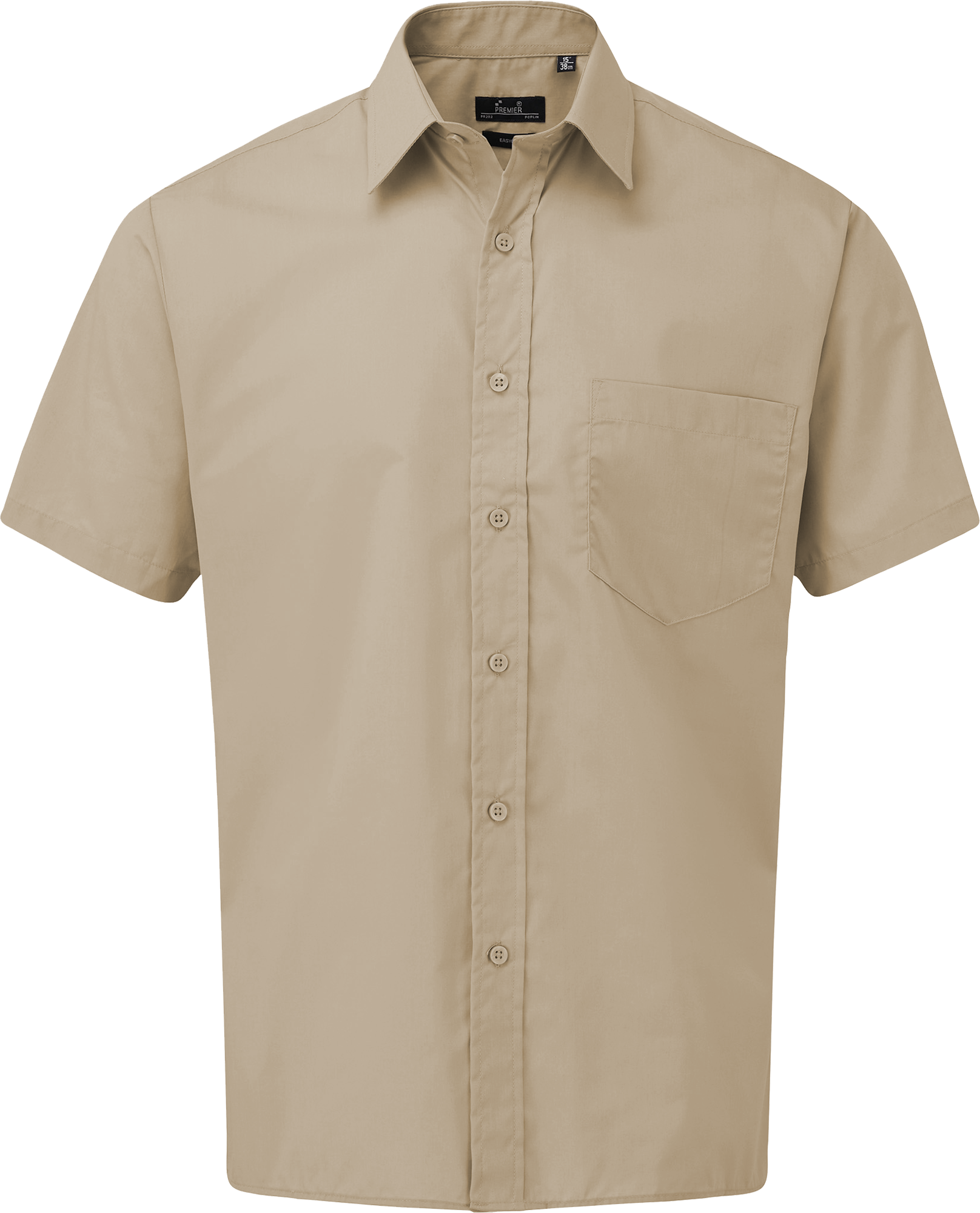 Men´s Poplin Short Sleeve Shirt