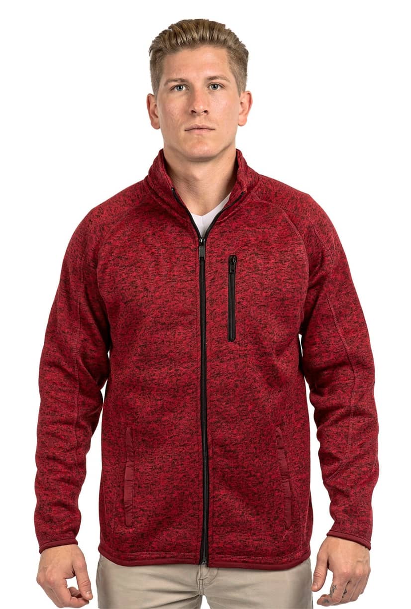 Men´s Full Zip Sweater Knit Jacket