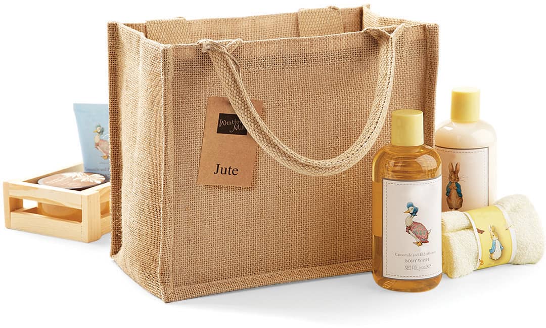 Jute Mini Gift Bag