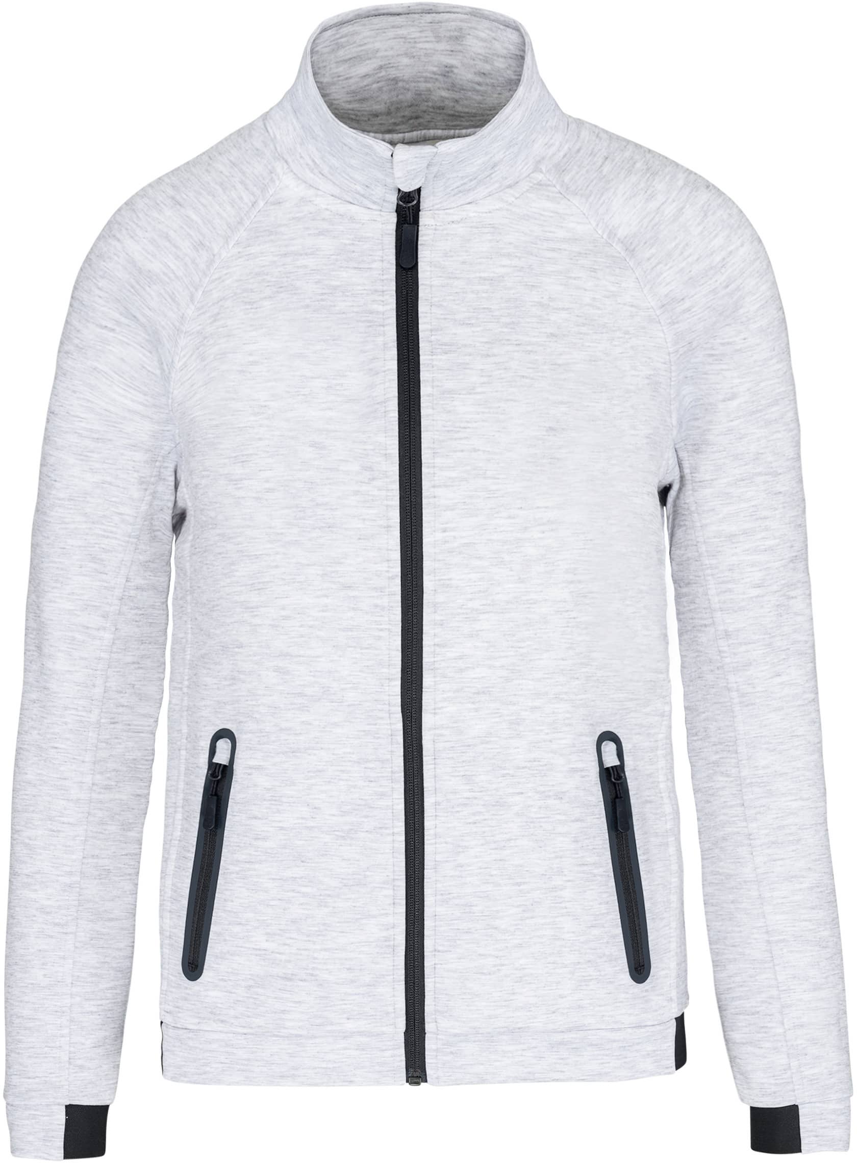 Jacke mit hochgeschlossenem Kragen