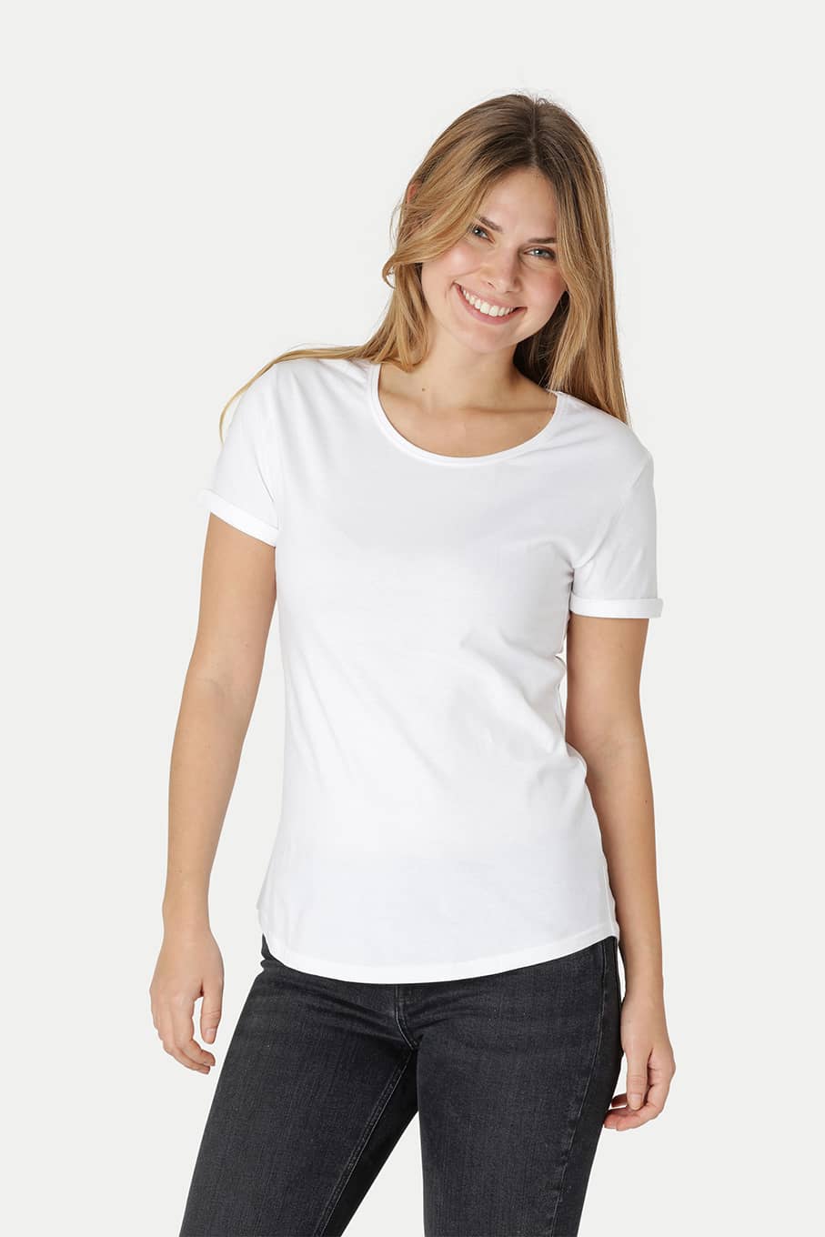 Ladies´ Roll Up Sleeve T-Shirt