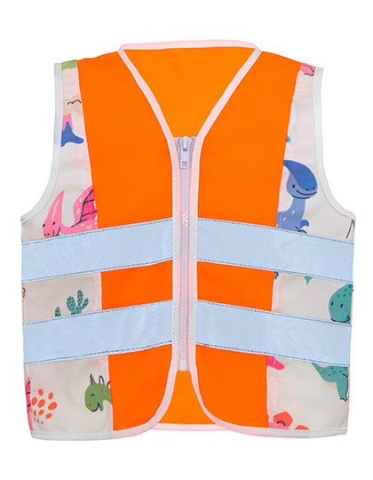 Children´s Safety Vest Action Dinosaurs CO² Neutral