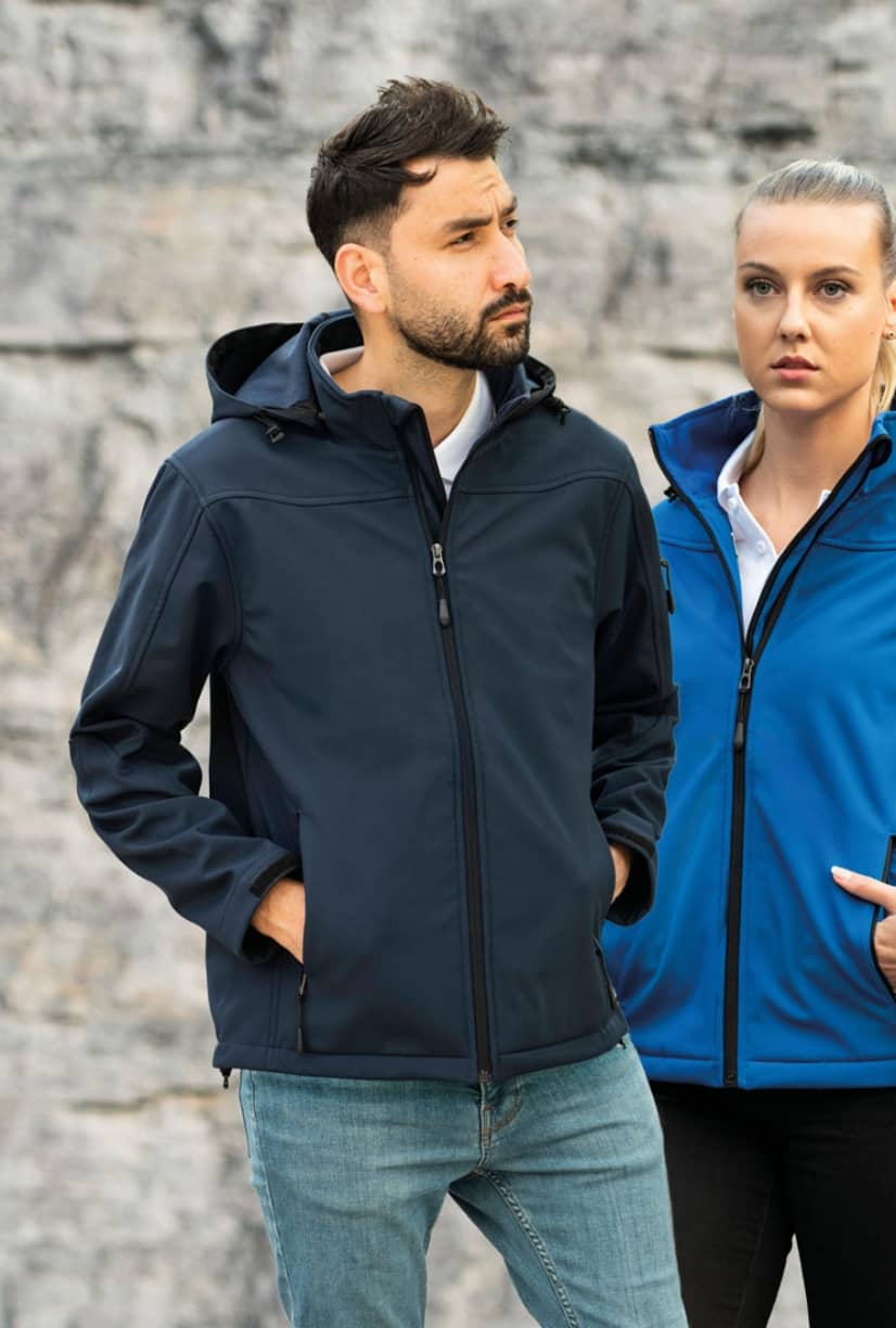 Men´s Hooded Soft-Shell Jacket